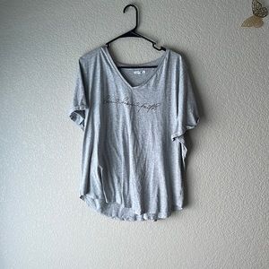 Love hope and faith cursove tee